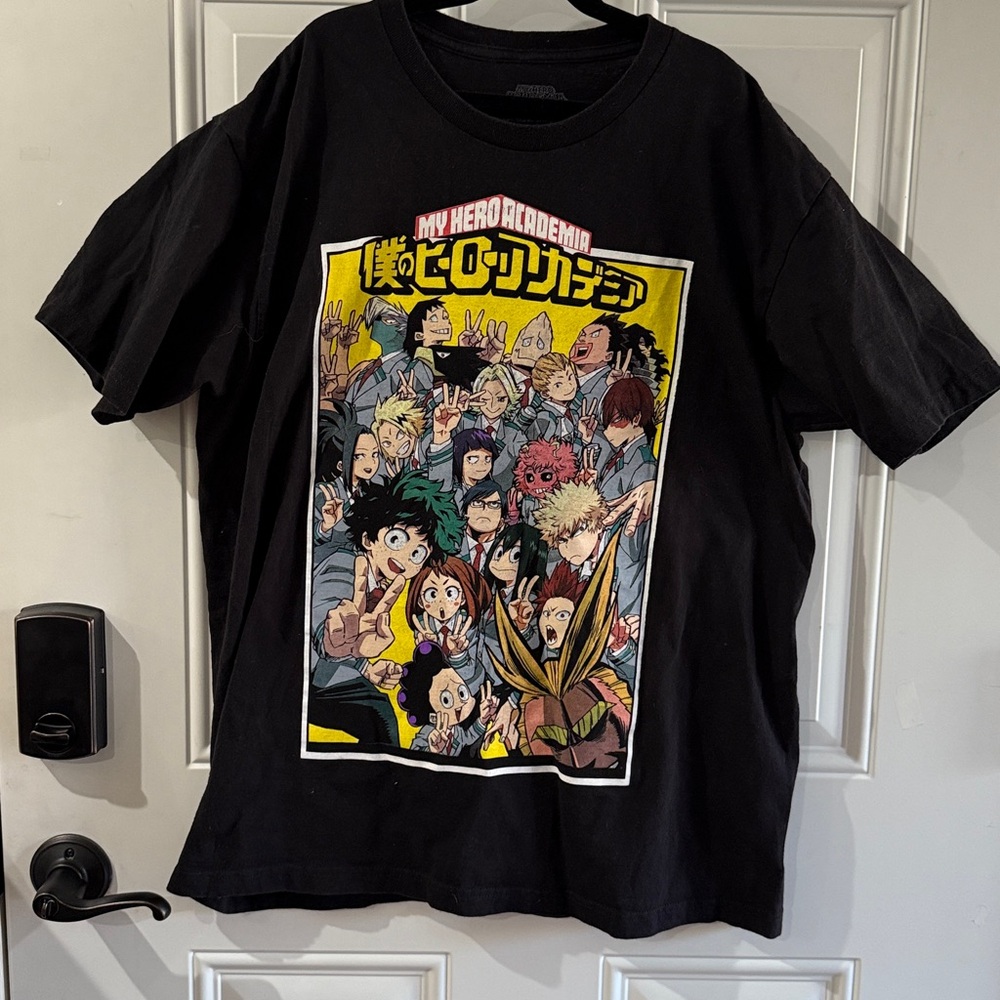My Hero Academia tee shirt